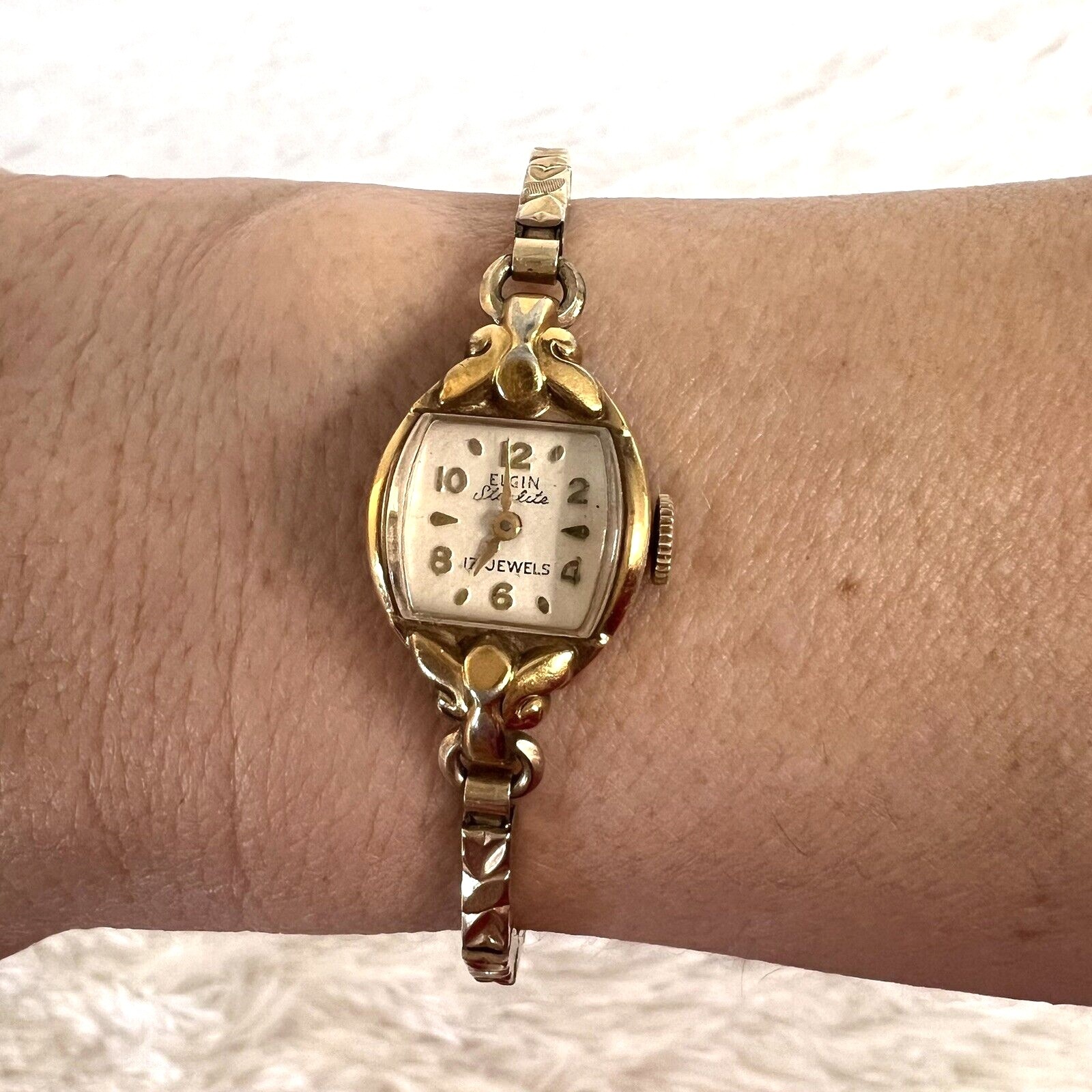 ELGIN Accessories Vintage Elgin Duchess Starlite 7 Jewels